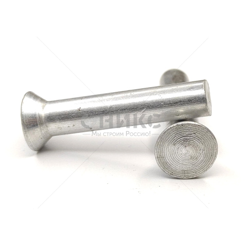 DIN 661 Заклепка забивная под молоток с потайной головкой алюминиевая 10x33 - Оникс