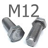 ГОСТ 7796-70 болт с шестигранной уменьшенной головкой сталь без покрытия 5.8 М12x75