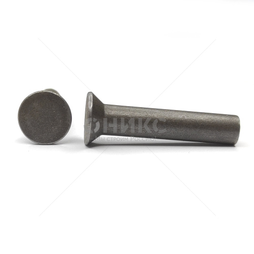 DIN 661 Заклепка забивная под молоток с потайной головкой стальная 8x14 - Оникс
