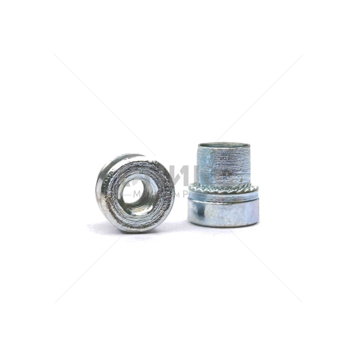 Гайка развальцовочная круглая (мини), RMHB, оцинкованная, под лист 0.8 мм., М2.5x22 - Оникс